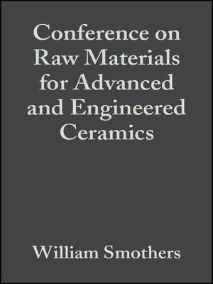 cover image of Conference on Raw Materials for Advanced and Engineered Ceramics